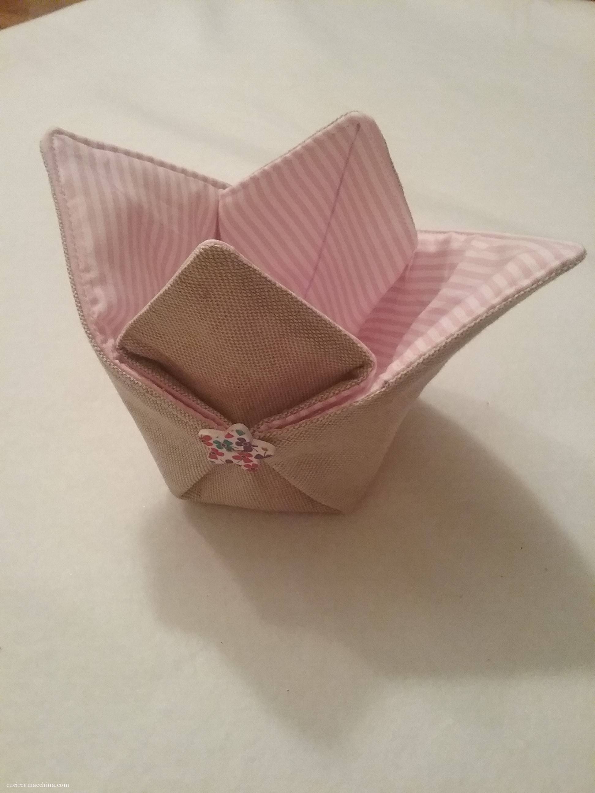 Cestino origami Zakka