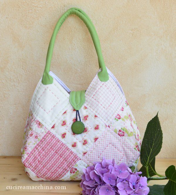 Come cucire la Quilted Tote Bag di The Midnight Quilt Show