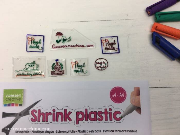 Come fare le etichette Handmade con la Shrink Plastic